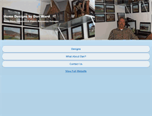 Tablet Screenshot of homedesignsbydanward.com